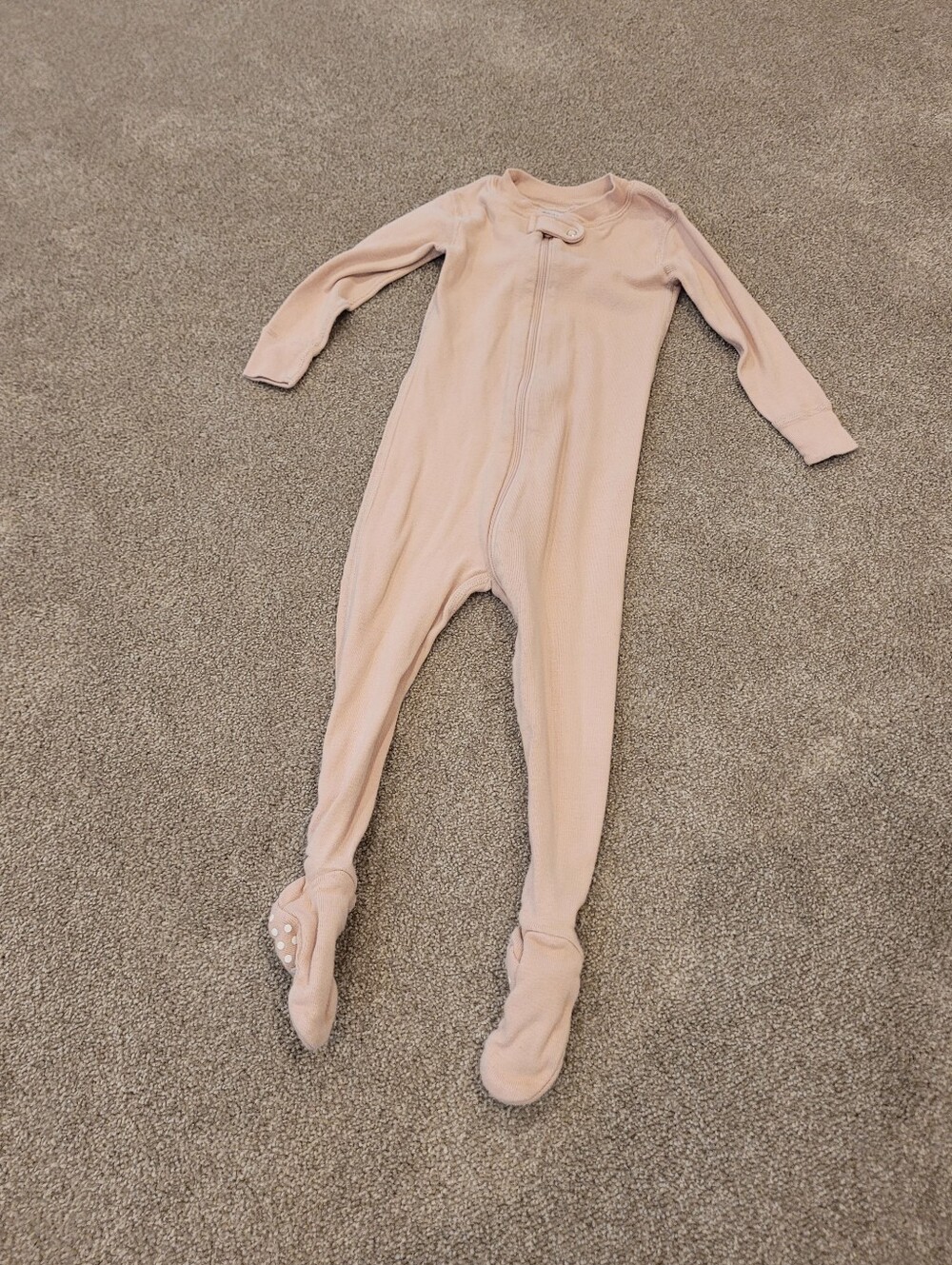 Hanna Andersson Organic Cotton Pink Pajamas Size 18-24 Months